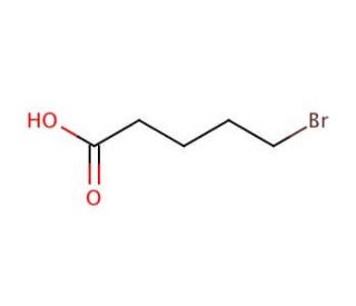 5-Bromovaleric acid (CAS 2067-33-6) - chemical structure image