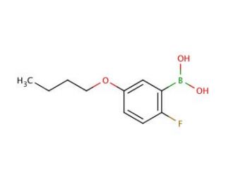 5-Butoxy-2-fluorophenylboronic acid (CAS 849062-31-3) - chemical structure image