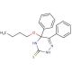 5-Butoxy-5,6-diphenyl-4,5-dihydro-2H-[1,2,4]triazine-3-thione - chemical structure image