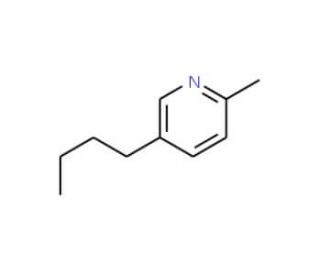 5-Butyl-2-methylpyridine (CAS 702-16-9) - chemical structure image