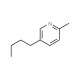 5-Butyl-2-methylpyridine (CAS 702-16-9) - chemical structure image