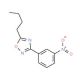 5-Butyl-3-(3-nitrophenyl)-1,2,4-oxadiazole (CAS 10185-66-7) - chemical structure image