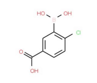 5-Carboxy-2-chlorophenylboronic acid (CAS 913835-75-3) - chemical structure image