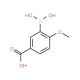 5-Carboxy-2-methoxyphenylboronic acid (CAS 730971-32-1) - chemical structure image