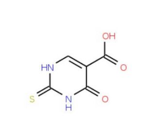 5-Carboxy-2-thiouracil (CAS 23945-50-8) - chemical structure image