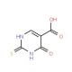 5-Carboxy-2-thiouracil (CAS 23945-50-8) - chemical structure image