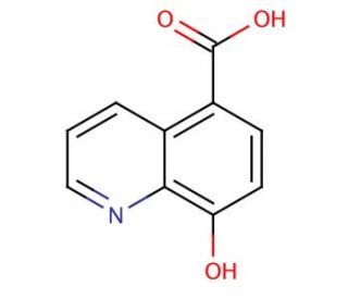 5-Carboxy-8-hydroxyquinoline - chemical structure image