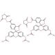5-Carboxy-fluorescein diacetate N-succinimidyl ester (CAS 150206-05-6) - chemical structure image