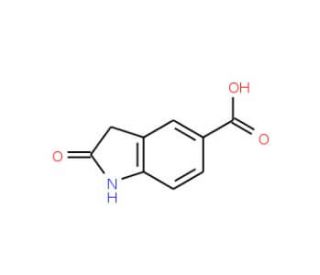 5-Carboxyoxindole (CAS 102359-00-2) - chemical structure image