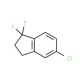5-Chloro-1,1-difluoroindan - chemical structure image