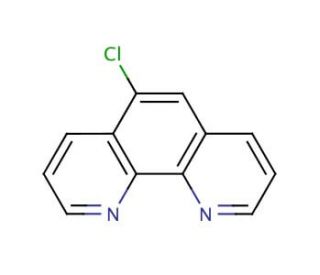 5-Chloro-1,10-phenanthroline (CAS 4199-89-7) - chemical structure image