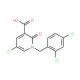 5-Chloro-1-(2,4-dichlorobenzyl)-2-oxo-1,2-dihydro-3-pyridinecarboxylic acid - chemical structure image