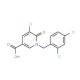 5-Chloro-1-(2,4-dichlorobenzyl)-6-oxo-1,6-dihydro-3-pyridinecarboxylic acid - chemical structure image