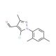 5-chloro-1-(2,4-dimethylphenyl)-3-methyl-1H-pyrazole-4-carbaldehyde - chemical structure image