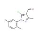 5-chloro-1-(2,5-dimethylphenyl)-3-methyl-1H-pyrazole-4-carbaldehyde - chemical structure image
