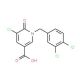 5-Chloro-1-(3,4-dichlorobenzyl)-6-oxo-1,6-dihydro-3-pyridinecarboxylic acid - chemical structure image