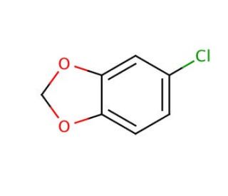 5-Chloro-1,3-benzodioxole (CAS 7228-38-8) - chemical structure image