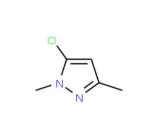 5-Chloro-1,3-dimethylpyrazole (CAS 54454-10-3) - chemical structure image
