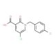5-Chloro-1-(4-chlorobenzyl)-2-oxo-1,2-dihydro-3-pyridinecarboxylic acid - chemical structure image