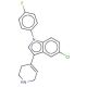 5-chloro-1-(4-fluorophenyl)-3-(1,2,3,6-tetrahydropyridin-4-yl)-1H-indole hydrochloride - chemical structure image