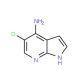5-Chloro-1H-pyrrolo[2,3-b]pyridin-4-amine - chemical structure image