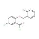 5-chloro-2-[(2-chlorobenzyl)oxy]benzoyl chloride - chemical structure image
