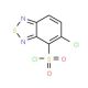 5-chloro-2,1,3-benzothiadiazole-4-sulfonyl chloride - chemical structure image