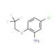 5-chloro-2-(2,2,2-trifluoroethoxy)aniline - chemical structure image