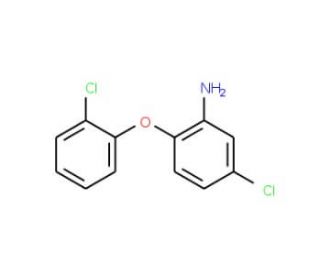 5-Chloro-2-(2-chlorophenoxy)aniline (CAS 56966-48-4) - chemical structure image