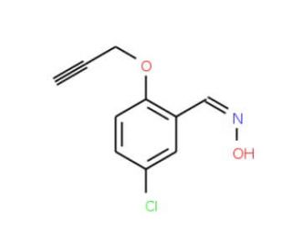 5-Chloro-2-(2-propynyloxy)benzenecarbaldehydeoxime - chemical structure image