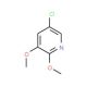 5-Chloro-2,3-dimethoxypyridine (CAS 284040-73-9) - chemical structure image