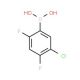 5-Chloro-2,4-difluorobenzeneboronic acid (CAS 911645-24-4) - chemical structure image