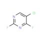 5-Chloro-2,4-difluoropyrimidine (CAS 25151-07-9) - chemical structure image