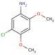 5-Chloro-2,4-dimethoxyaniline (CAS 97-50-7) - chemical structure image