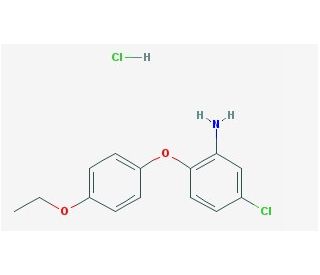 5-chloro-2-(4-ethoxyphenoxy)aniline hydrochloride (CAS 1052533-42-2) - chemical structure image