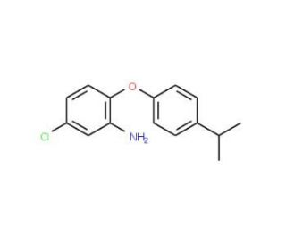 5-Chloro-2-(4-isopropylphenoxy)aniline - chemical structure image