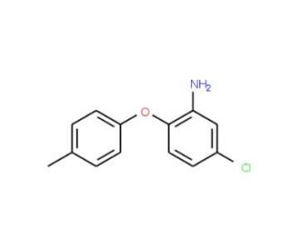 5-Chloro-2-(4-methylphenoxy)aniline - chemical structure image
