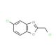5-Chloro-2-(chloromethyl)-1,3-benzoxazole (CAS 63842-22-8) - chemical structure image