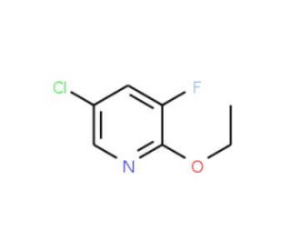 5-Chloro-2-ethoxy-3-fluoropyridine (CAS 886373-94-0) - chemical structure image
