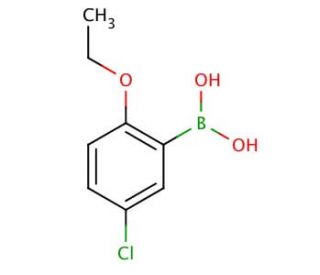 5-Chloro-2-ethoxyphenylboronic acid (CAS 352534-86-2) - chemical structure image