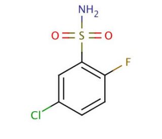 5-Chloro-2-fluorobenzenesulfonamide (CAS 351003-57-1) - chemical structure image