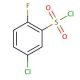 5-Chloro-2-fluorobenzenesulfonyl chloride (CAS 351003-49-1) - chemical structure image