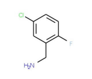 5-Chloro-2-fluorobenzylamine (CAS 261723-26-6) - chemical structure image