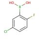 5-Chloro-2-fluorophenylboronic acid (CAS 352535-83-2) - chemical structure image