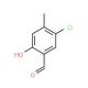 5-Chloro-2-hydroxy-4-methyl-benzaldehyde (CAS 3328-68-5) - chemical structure image