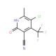 5-Chloro-2-hydroxy-6-methyl-4-(trifluoromethyl)-nicotinonitrile - chemical structure image