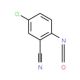 5-chloro-2-isocyanatobenzonitrile (CAS 64411-72-9) - chemical structure image