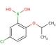 5-Chloro-2-isopropoxyphenylboronic acid (CAS 352534-87-3) - chemical structure image