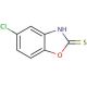 5-Chloro-2-mercaptobenzoxazole (CAS 22876-19-3) - chemical structure image