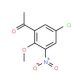 5-Chloro-2-methoxy-3-nitroacetophenone - chemical structure image